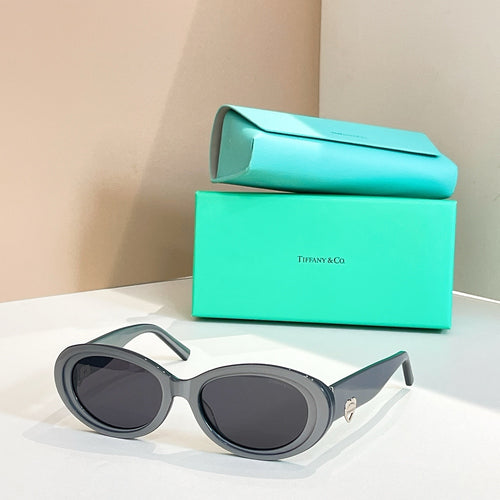 Tiffany & Co. Oval Luxe Chain Sunglasses
