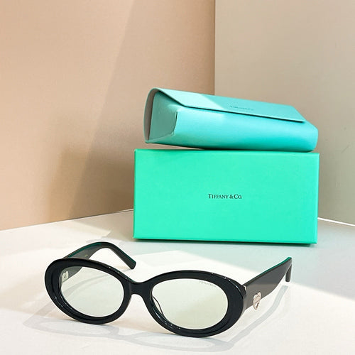 Tiffany & Co. Oval Luxe Chain Sunglasses