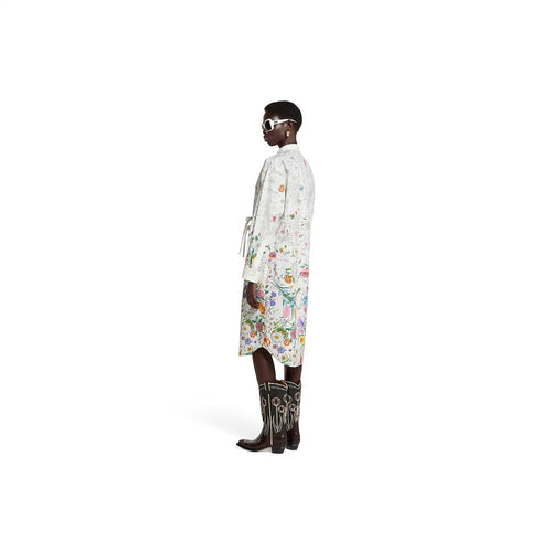 Gucci Flora Botanical Shirt Dress