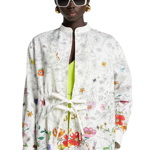 Gucci Flora Botanical Shirt Dress
