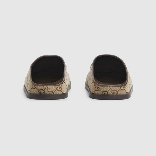 Gucci Horsebit Monogram Clogs