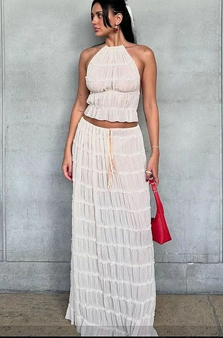 'Araminta' Luxe Skirt Set