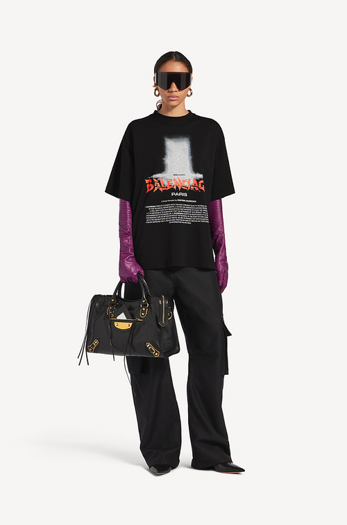 Balenciaga Noir Utility Lounge Set