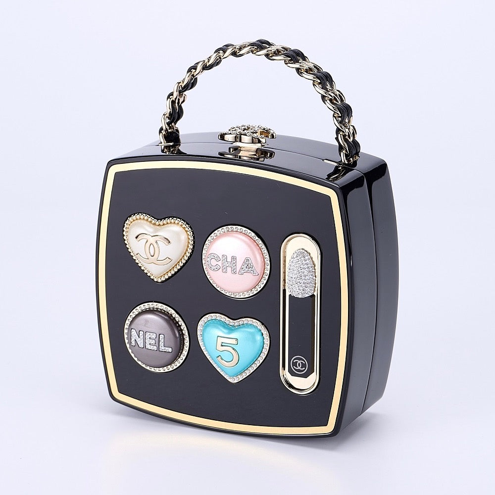 Chanel Makeup Palette Minaudière Bag – Luxe Living Fashions