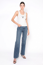 Celine Triomphe Ribbed Tank