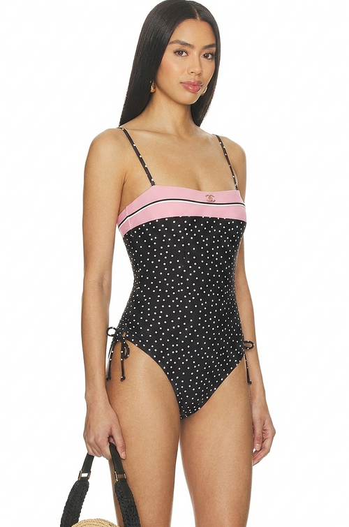 Chanel Riviera Pois One-Piece Swimsuit