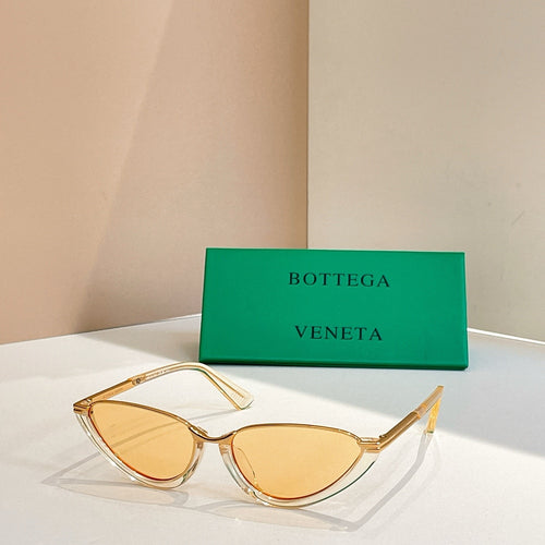 Bottega Veneta Cat-Eye Metal & Acetate Sunglasses