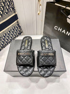 CC Quilted Mule Sandals