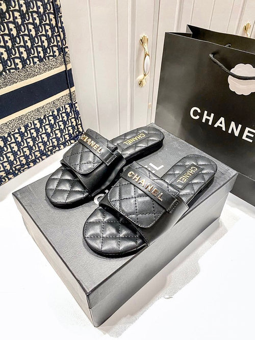 CC Quilted Mule Sandals