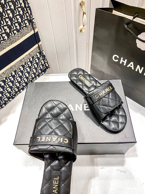 CC Quilted Mule Sandals