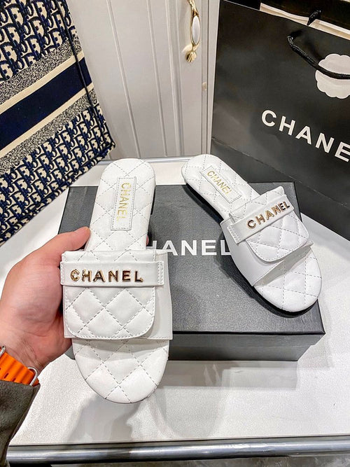 CC Quilted Mule Sandals