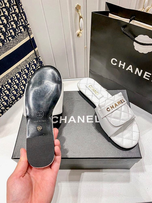 CC Quilted Mule Sandals