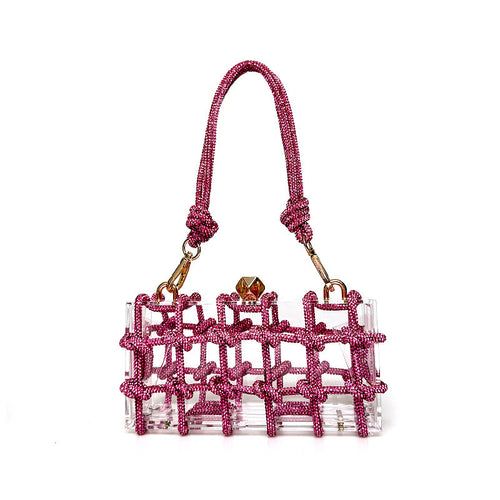 Virelle Crystal Framework Minaudière