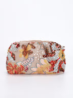 Floréline Étoile Embroidered Clutch