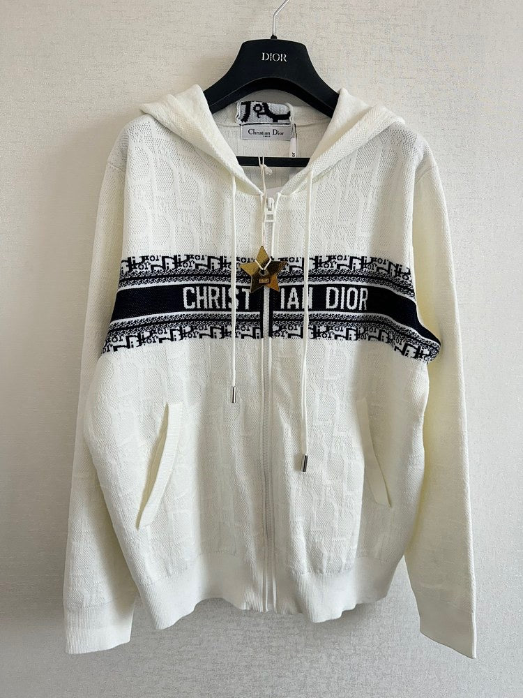 Christian Dior Cardigan Hoodie – LUXE LIVING FASHIONS