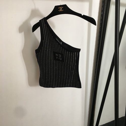 Wang One Shoulder Top