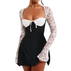 'Vasanta' Laced Dress