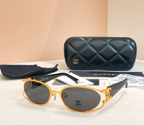 CC Metal Frame Sunglasses