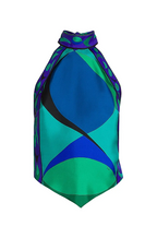 Pucci Oceana Verde Halter Top & Skirt Set