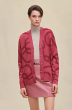 Loewe Rope Jacquard Knit Cardigan