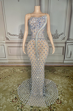 'Everly' Luxury Crystal Gown