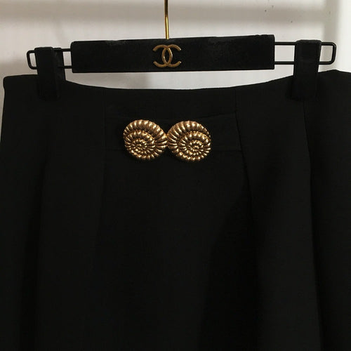 🖤 Balmain Medaillon Noir Skirt