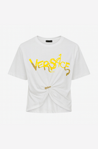 Versace Oro Knot Logo Tee