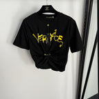 Versace Oro Knot Logo Tee