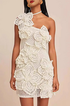 'Yetza' 3D Flower Dress