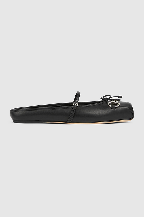 Gucci Horsebit Leather Ballet Flats – Black Eleganza Edition