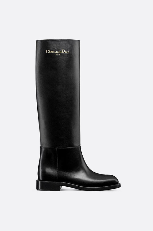 Christian Dior Paris Cavalier Leather Riding Boots