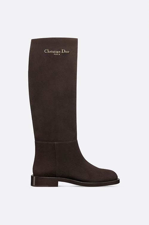Christian Dior Paris Cavalier Suede Riding Boots