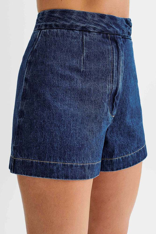 'Imogen' Denim Shorts Set