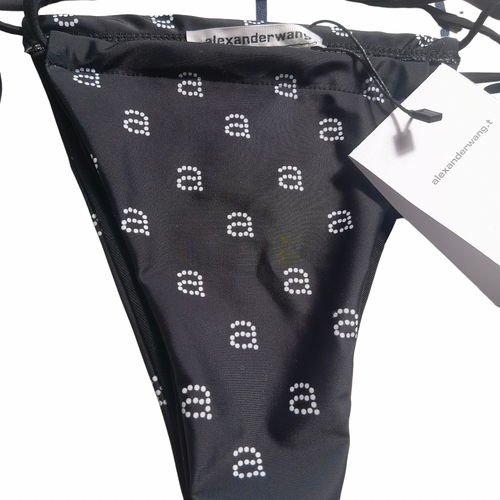 Alexander Wang Signature Logo Triangle Bikini Set