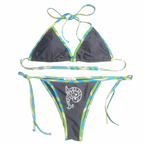 Pucci Signature Print Triangle Bikini Set