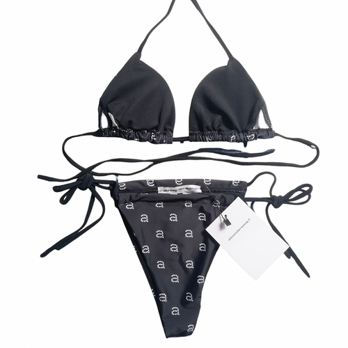 Alexander Wang Signature Logo Triangle Bikini Set