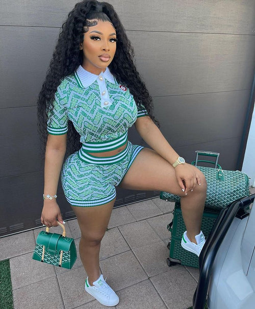 “Summer Breeze” 2pc Short Set