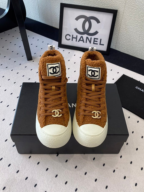 CC Shearling Sneakers