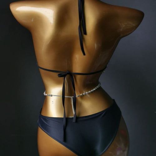 ‘Diamond Drapery’ Luxury Bikini