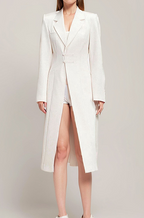 ‘Lap of Luxury’ Blazer Trench Coat