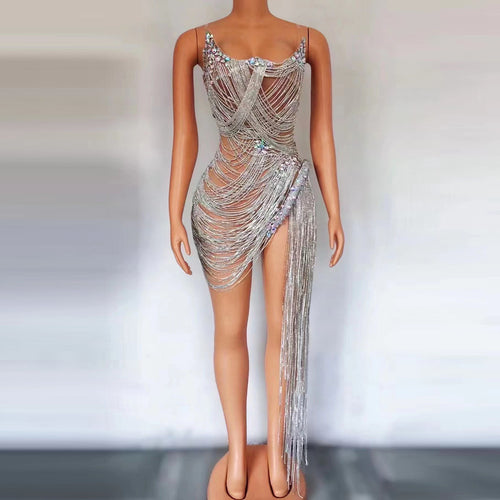 ‘Isadora Diamond’ Luxury Dress