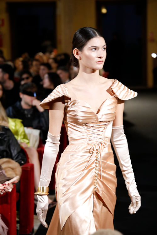 Puissance Sculptée – Valerienne Column Corset Gown