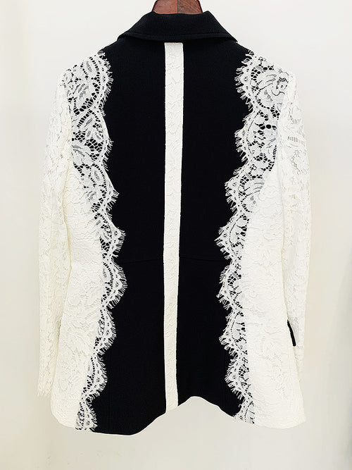 ‘Dream Rich’ Laced Blazer