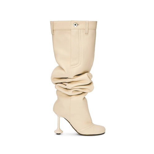 ‘Gianni Italy’ Leather Knee High Boots