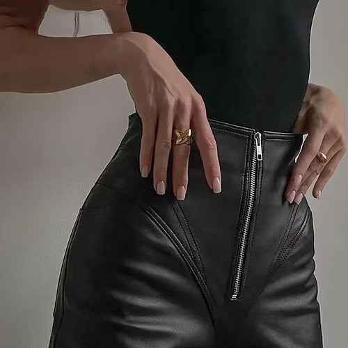 ‘Dream Dapper’ Leather Pants