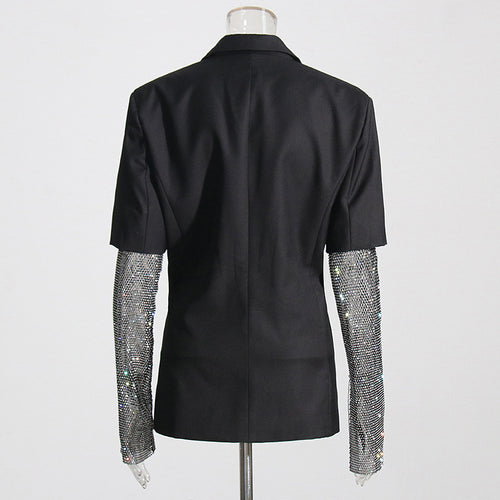 ‘Torquin’ Rhinestoned Blazer