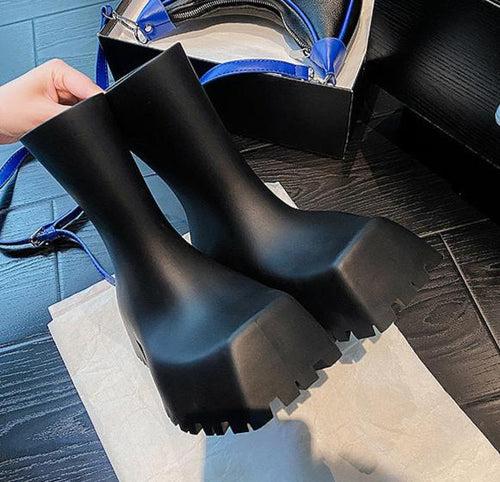 ‘Nexus Future’ Waterproof Platform Boots