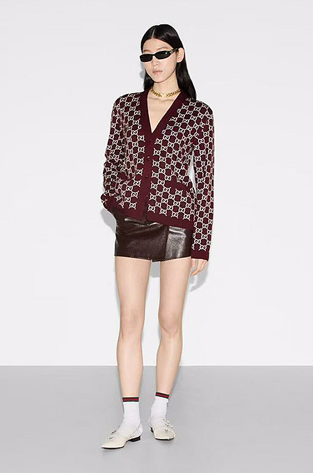 GG Jacquard Cardigan