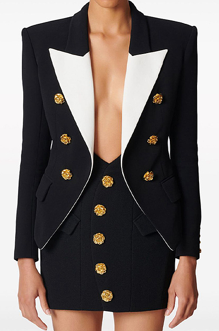 ‘Marais Carter’ Blazer Skirt Set