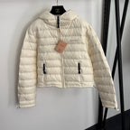 Miu Miu Cropped Hooded Down Jacket